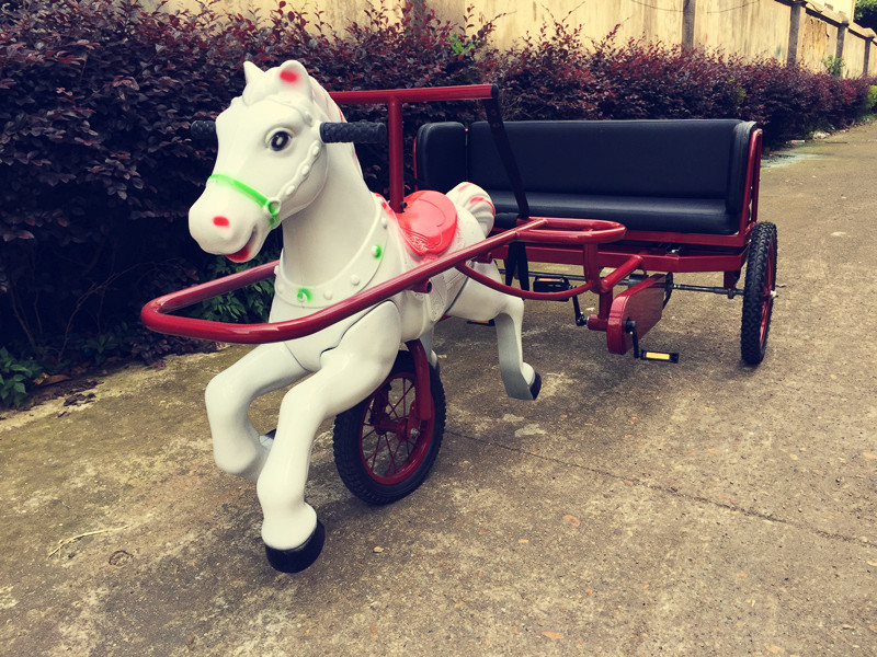 Two seats kids sulky